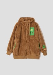 [Japan Limited] graniph McDonald’s Apple Pie BOA Zip Hoodie Unique Pocket NEW