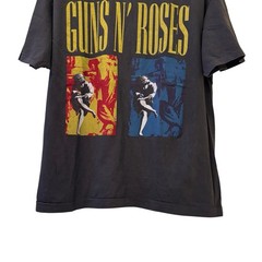 GUNS N ROSES 1992 World Tour VTG 90s Rock Band Single Stitch XL T-Shirt REPRINT