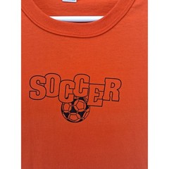 Vintage Russell Athletic NuBlend Tshirt Mens 3XL Orange Short Sleeve Made USA