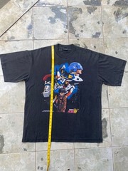 Rare Bootleg Gundam Wing Anime T Shirt XXL Nigata Club Rare Graphic Faded