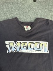 Vintage Mecca T Shirt Mens XXL Blue Y2K Baggy Hip Hop