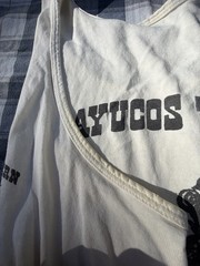 Old Cayucos Tavern Vintage Cowboy (XL) T-Shirt and (L)Tank Top “Bundle”.