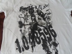 vintage COSPA STEINS GATE Collage Tshirt White Size: M