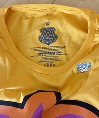The Ultimate Warrior Wrestling ‘Mask’ WWE/WWF Gold T-Shirt, Men’s Size 3XL, NWOT
