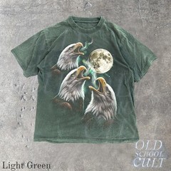 Eagle Howling Moon Vintage Comfort Tee