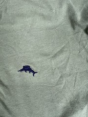 Tommy Bahama 95% Poly 5% Spandex Basic Marlin Short Sleeve Tee: Men’s Medium