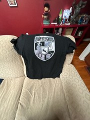 Supersuckers Team Man Shield Logo Graphic Band T-Shirt