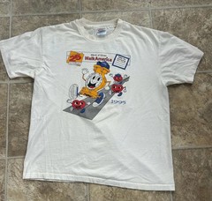 Vintage 1995 March of Dimes WalkAmerica Clark-Hurth Haulers T-Shirt Adult L