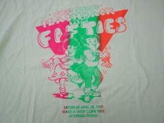 Vintage 1990 Flashback to the Fifties Neon T-Shirt Miller USA XL Make-A-Wish