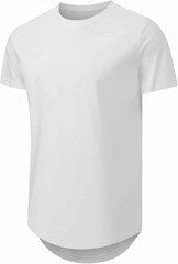 Camisetas para Hombres Grandes y Altos Camisas Casuales Elasticas Manga Corta
