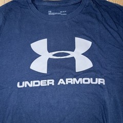 Under Armour Men’s Heatgear Sportstyle T-shirt – Navy – Medium