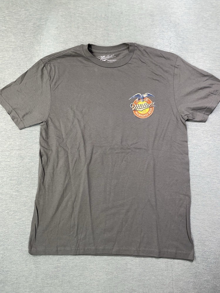 Licensed Men’s Beverage Comfortable Lightweight Tagless Short Sleeve Size M