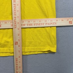 Delta Pro Weight T-Shirt Men’s XXL Yellow Miller Time Beer Promo Spellout