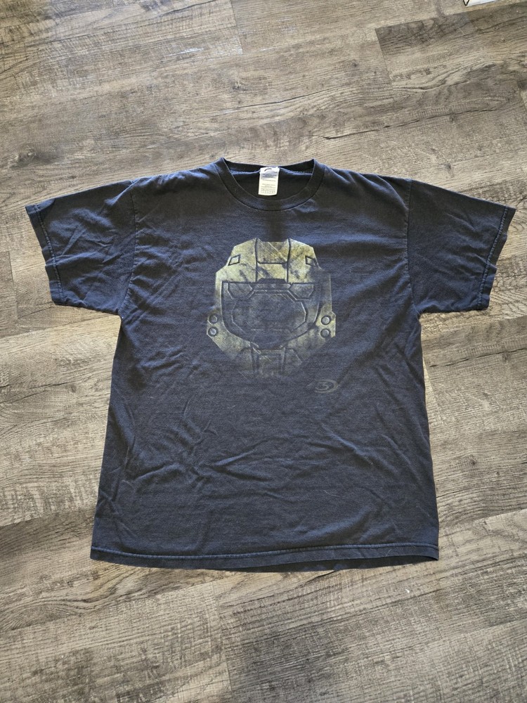 Halo 3 Bungie Xbox 360 Master Chief Video Game Promo Shirt Size: Medium Read