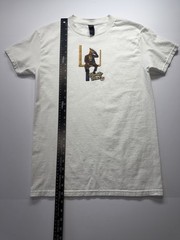 Benito Bowl T Shirt Football Inspired White Mens Small Preowned