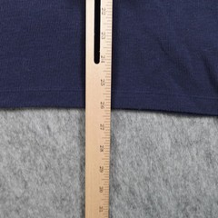 J Crew Shirt Mens Small Navy Blue Long Sleeve Soft Textured Tee Crew Neck