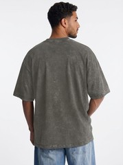 Oversized Tshirts for Men Short Sleeve Vintage Washed Basic Loose Tees, Dark …