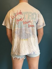 NEW Travis Scott AstroWorld No Bystanders White Tee Large Cactus Jack