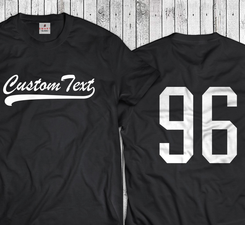Baseball Custom Name and Number Team T-Shirts Matching Baseball Softball Sports