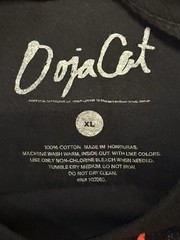 Doja Cat Lightning Graphic T-Shirt XL Official Merch Black Hip Hop Tour Tee