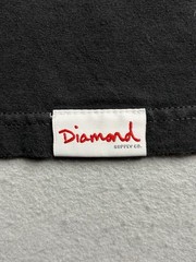 Diamond Supply Co Tank Top Mens Large Black Floral Logo Graphic Streetwear