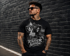 Raider Nation Football Tee Shirt Vegas Vintage Graphic Sports Fan Apparel