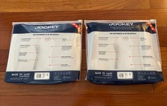 4 Pack Jockey Men’s 100% Cotton Tanks Made in America Size Small New