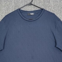 Murano Liquid Luxury T-Shirt Mens Large Blue & Black Soft Cool Breathable