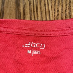 Men’s BCG Red T Shirt Size M