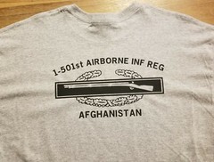 Combat Infantryman Badge Shirt, CIB Custom Performance Shirt, Infantry Shirt