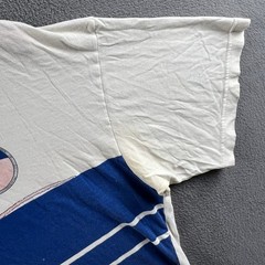 Vintage Diadora Italia FIGC Shirt Mens XL White Distressed Soccer Single Stitch