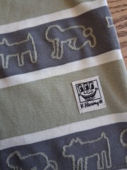 NWT Gap X Keith Haring Oversized Stripe T-Shirt Mens Sz XL