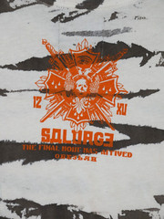 Genuine Vintage Salvage Brand T Shirt “SHOGUN” Rust V51T425 Size L