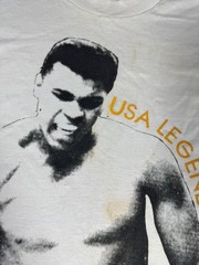 Vintage Muhammad Ali Mens Shirt Extra Large Single Stitch Legends Series USA