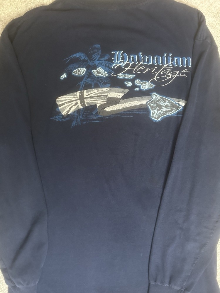 vintage Hawaii Surf Long Sleeve Y2K With Great Front And Back hit
