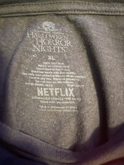 Stranger Things 4 Vecna Halloween Horror Nights 2023 T-Shirt Size XL