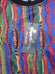 Unique NWT Super Shine Prints by Drill Australian Knit Print Casual Shirt XL