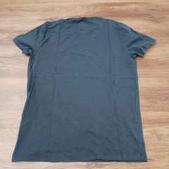 Abercrombie & Fitch Applique Logo T-shirt Blue & White Logo Size Small