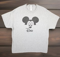 Gildan Mens T Shirt Short Sleeve Mouse Dad Script Work Weekend Casual Fun