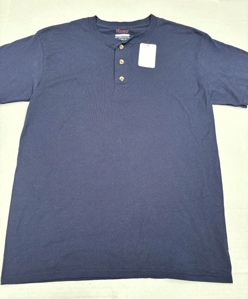 24A27 Hanes 5403 Men’s Comfort Blend Tee SM Navy