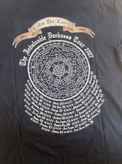 NWOT VTG 2007 Dimmu Borgir Invaluable Darkness Tour In Sorte Diaboli Sz XL Anvil