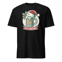 Funny Christmas T-Shirt | Beery Christmas | Witty Beer Lover Shirt | X-Mas Tee