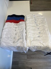 Fruit Of The Loom & Gildan T-shirt Lot Of 17 – NEVER WORN – Blank – Sizes Vary