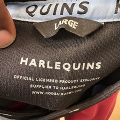 Harlequins 2007-2008 Home Rugby Shirt Jersey Kooga Size Large