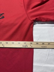 A4 Short Sleeve Shirts Men’s Red Black Small & Medium Shirts 2pc