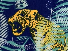 Chubbies Mens Weekend Casual Shirt Safari Cheetah Size Medium- EXCELLENT