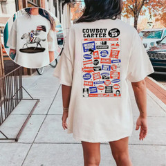 Cowboy Carter T-Shirt, Beyoncé Rodeo Tour 2025 Merch
