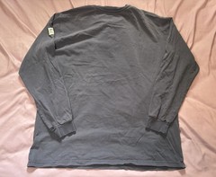 Tyndale FR Henley Shirt Mens XL Blue Long Sleeve Flame Fire Resistant Workwear