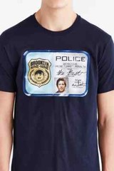 Brooklyn Nine-Nine 99 Mens Detective Peralta Funny Navy ID Tee Shirt New S-XL