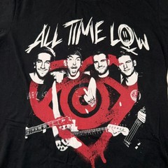 All Time Low T-Shirt Medium Future Hearts Pop Punk Band Tee Black